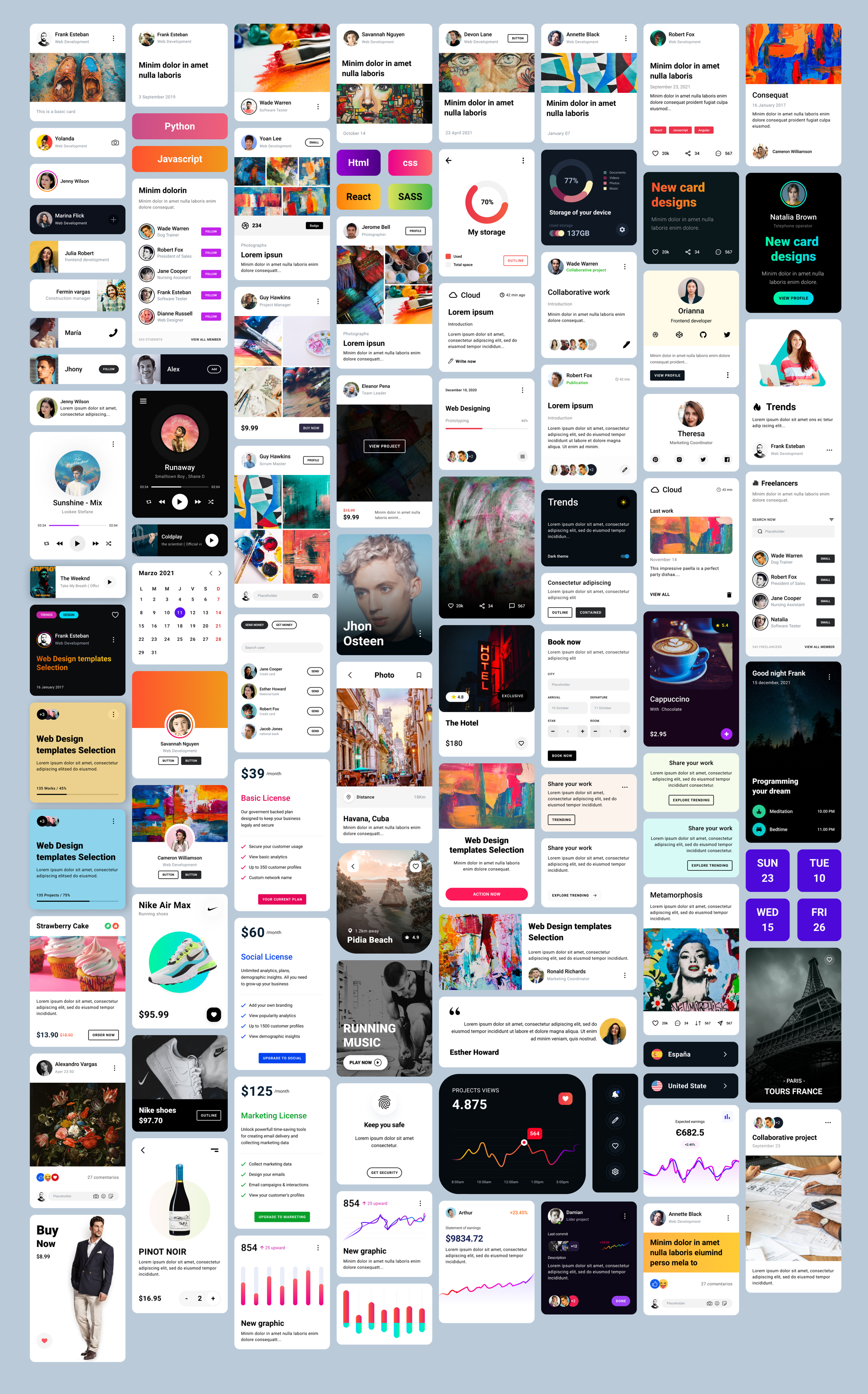 90个用户界面App&Web设计范例Fig文件