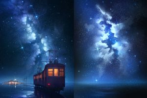 梦幻场景绘制-天空绘制（一）