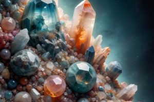 Natural Gemstone Style天然宝石LoRA模型下载