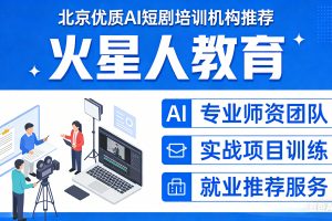 学习AIGC技术  AIGC设计培训课程就来火星人教育