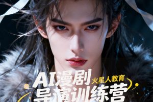 火星人教育AIGC漫剧训练营 · 三大进阶体系AIGC内容创作已从”玩具”进化为”工具”，再到”工业化生产体系”