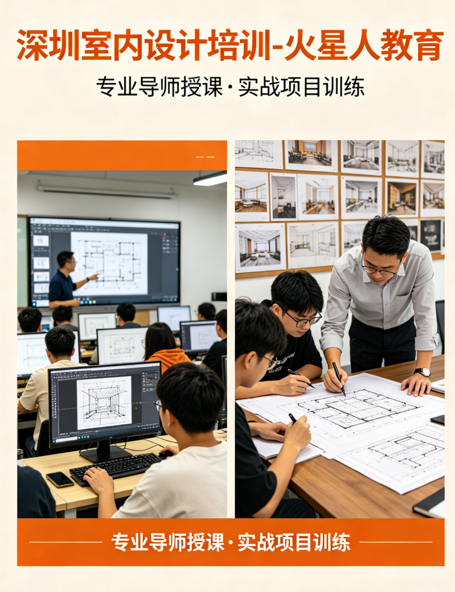 2026深圳室内设计全案培训-火星人教育