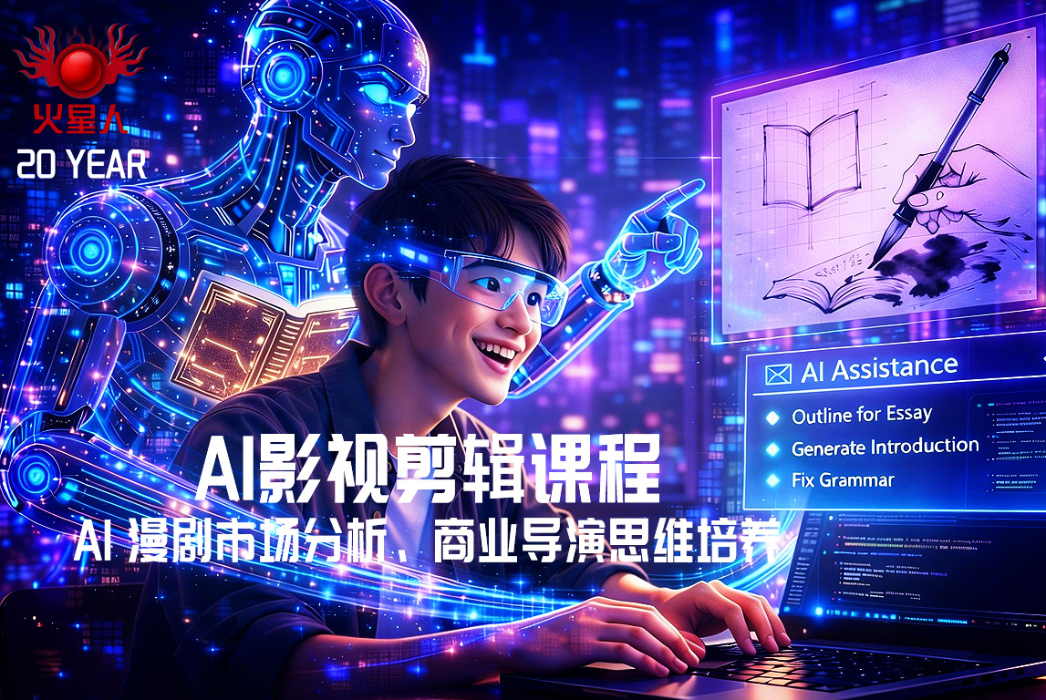 深圳哪里学影视剪辑比较好?哪个靠谱-火星人教育
