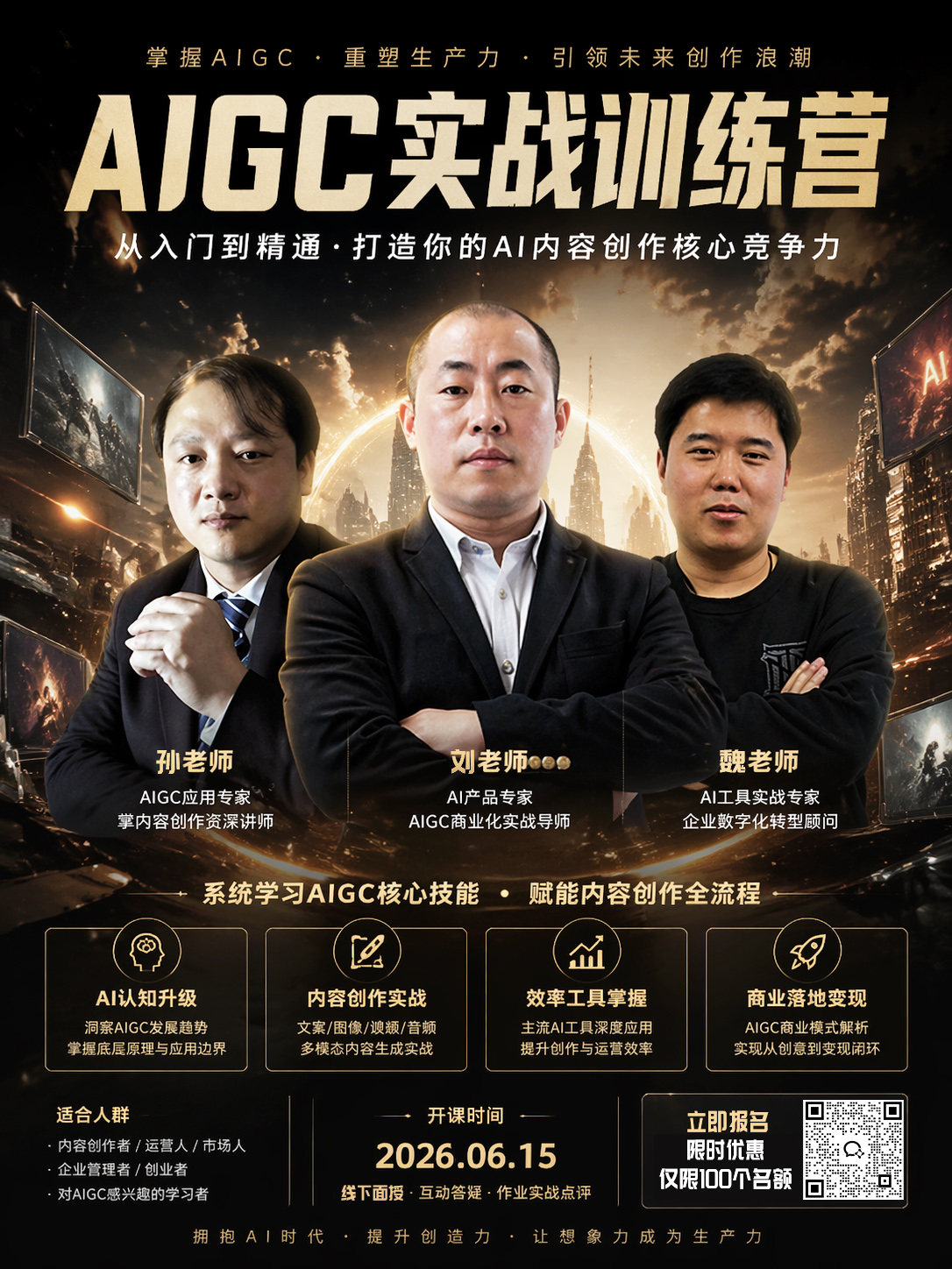 AI漫剧培训火星人教育讲师形象