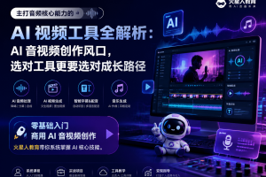 主打音频核心能力的 AI 视频工具全解析：AI 音视频创作风口，选对工具更要选对成长路径